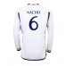 Real Madrid Nacho #6 Voetbalkleding Thuisshirt 2023-24 Lange Mouwen